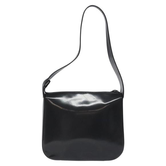 GUCCI Shoulder Bag Patent leather Gray 001 1364 1703 Auth fm4400 - Picture 3 of 16